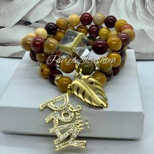 Handcrafted Beaded Bracelet Set